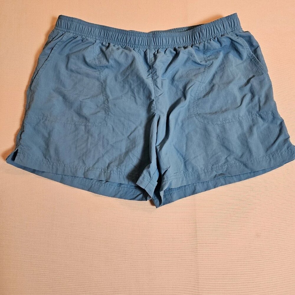Columbia Sportswear Men’s Nylon Swim Shorts XL Blue Mesh Lined Quick Dry‎ Hiking
